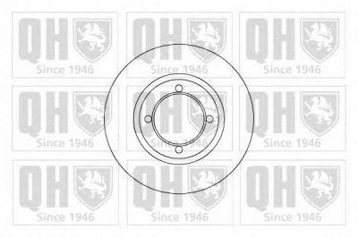 QUINTON HAZELL bdc3381 -  Тормозной диск